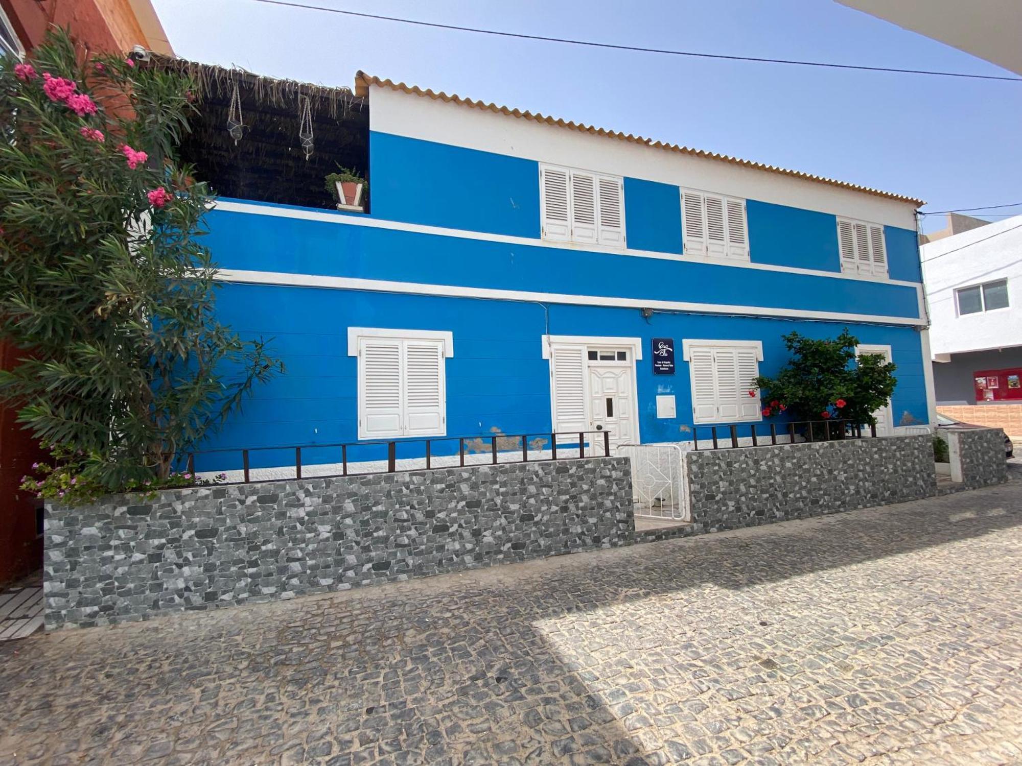 Casa Blu Guesthouse - Casa De Hospedes Santa Maria Exterior foto